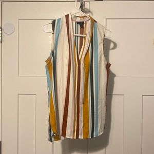 Halogen sleeveless top